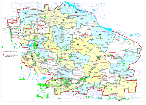 План-схема многолетних насаждений в Ставропольском крае