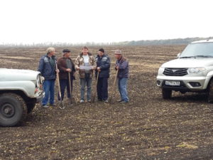 Отдел ГТ проводит агрохимобследование на полях ОАО СХП "Авангард" Минераловодского района